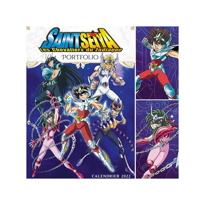 SAINT SEIYA Calendrier portfolio 2022 Ynnis Editions