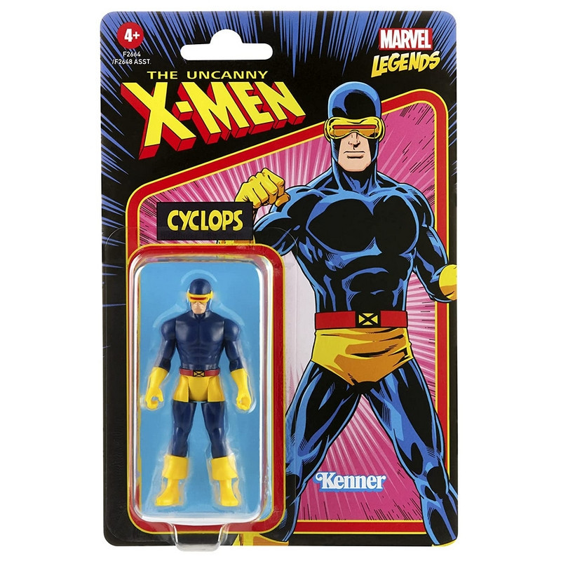 MARVEL LEGENDS Figurine Cyclops Kenner Retro Series Hasbro MARVEL LEGENDS Figurine Cyclops Kenner Retro Series Hasbro