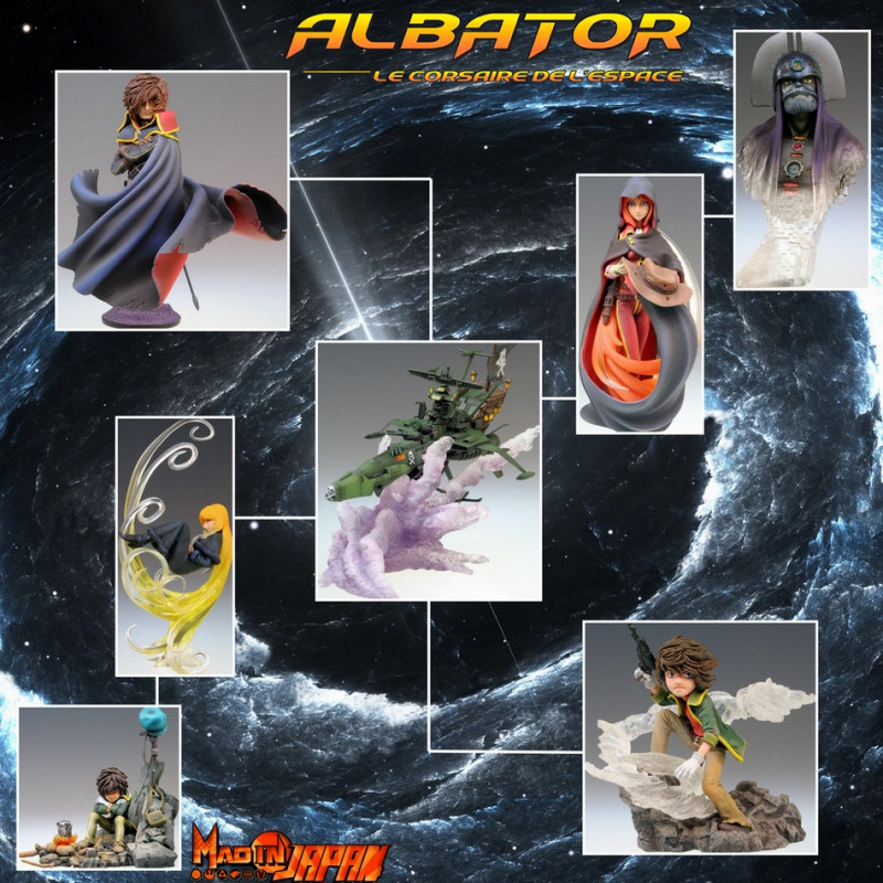 Ancien Train Magnétique Galaxy Express 999 - Édition Albator Par Noel Corporation