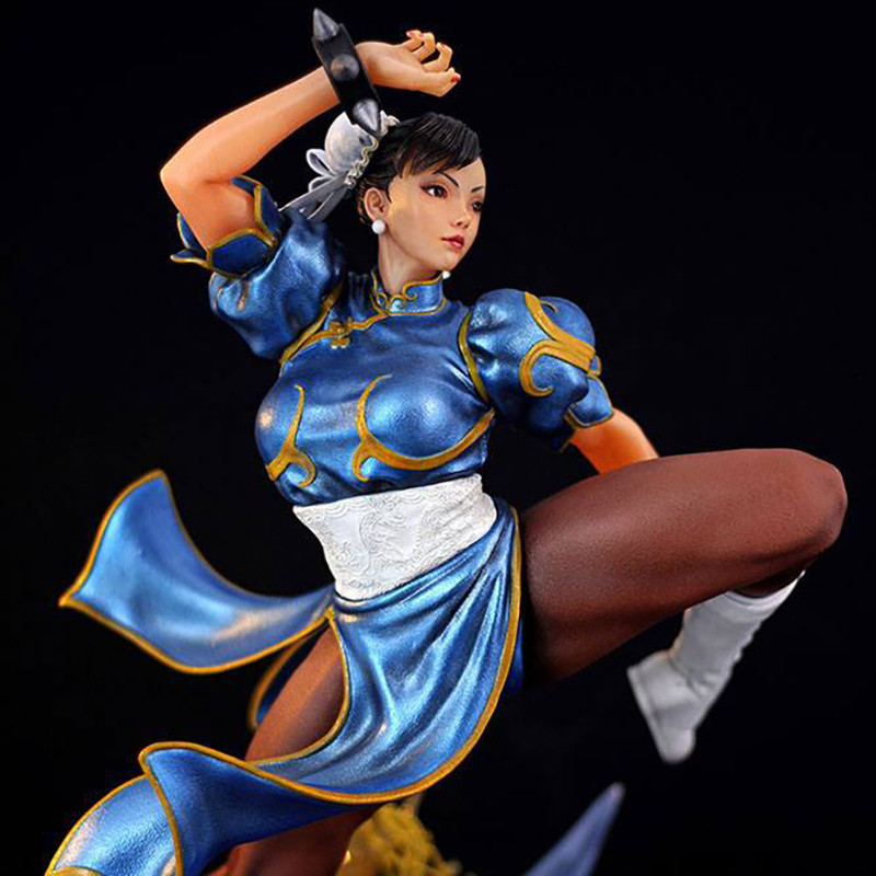 STREET FIGHTER Statue Chun Li The Strongest Woman In The World Kinetiquettes STREET FIGHTER Statue Chun Li The Strongest Woman In The World Kinetiquettes