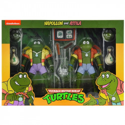 TORTUES NINJA Pack Figurines Napoleon & Atilla Frog Neca