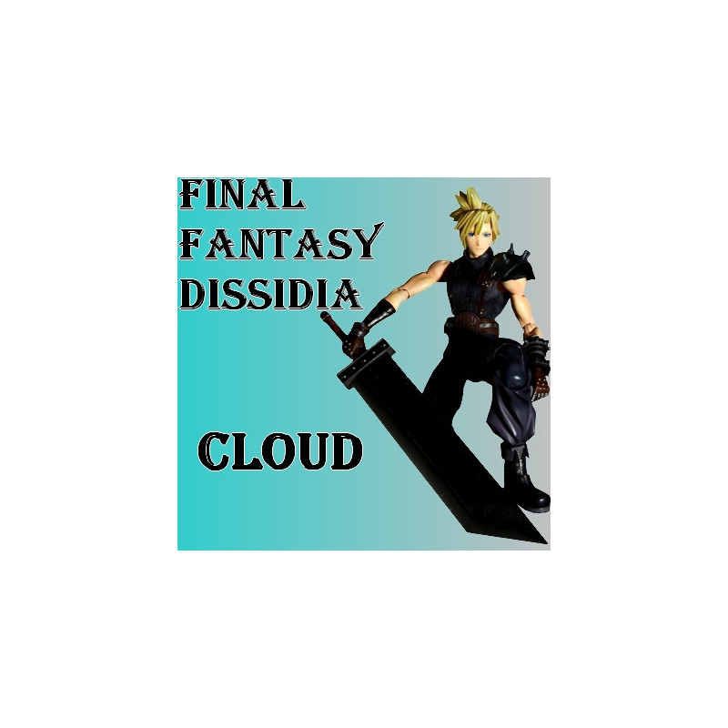 FINAL FANTASY: DISSIDIA figurine Cloud Play Arts Kai FINAL FANTASY: DISSIDIA figurine Cloud Play Arts Kai