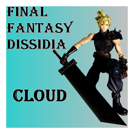 FINAL FANTASY: DISSIDIA figurine Cloud Play Arts Kai