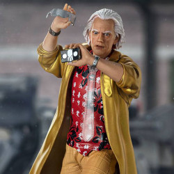 RETOUR VERS LE FUTUR II Statue Doc Brown Art Scale Iron Studios