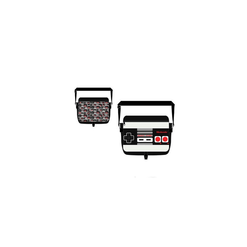NINTENDO sac coursier réversible NES Bioworld NINTENDO sac coursier réversible NES Bioworld