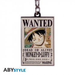 ONE PIECE Porte-Clés Wanted Luffy Abystyle