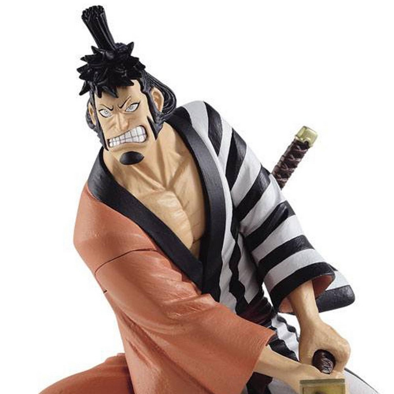 ONE PIECE Figurine Kin'emon Battle Record Posing Series Banpresto ONE PIECE Figurine Kin'emon Battle Record Posing Series Banpresto
