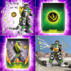  POWER RANGERS Figurine Ultimates Dragonzord Super7