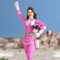 POWER RANGERS Figurine Ultimates Pink Ranger Super7