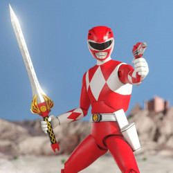 POWER RANGERS Figurine Ultimates Red Ranger Super7