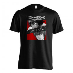 DEATH NOTE T-Shirt I Am Justice PCM