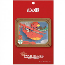 PORCO ROSSO Theâtre de papier mer adriatique Ensky