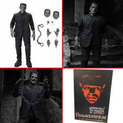  UNIVERSAL MONSTERS Figurine Frankenstein’s Monster Black & White Ultimate Neca