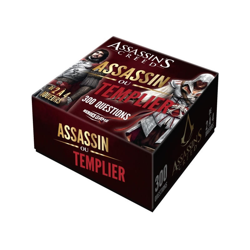 ASSASSIN'S CREED : Assassin ou Templier 300 questions Heroes Game ASSASSIN'S CREED : Assassin ou Templier 300 questions Heroes Game