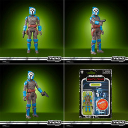  STAR WARS The Mandalorian Figurine Bo-Katan Kryze Retro Collection Hasbro