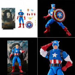  MARVEL LEGENDS Figurine Captain America 20th Anniversary Hasbro