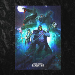 MAITRES DE L'UNIVERS REVELATION Puzzle Skeletor And Evil-Lyn Heo