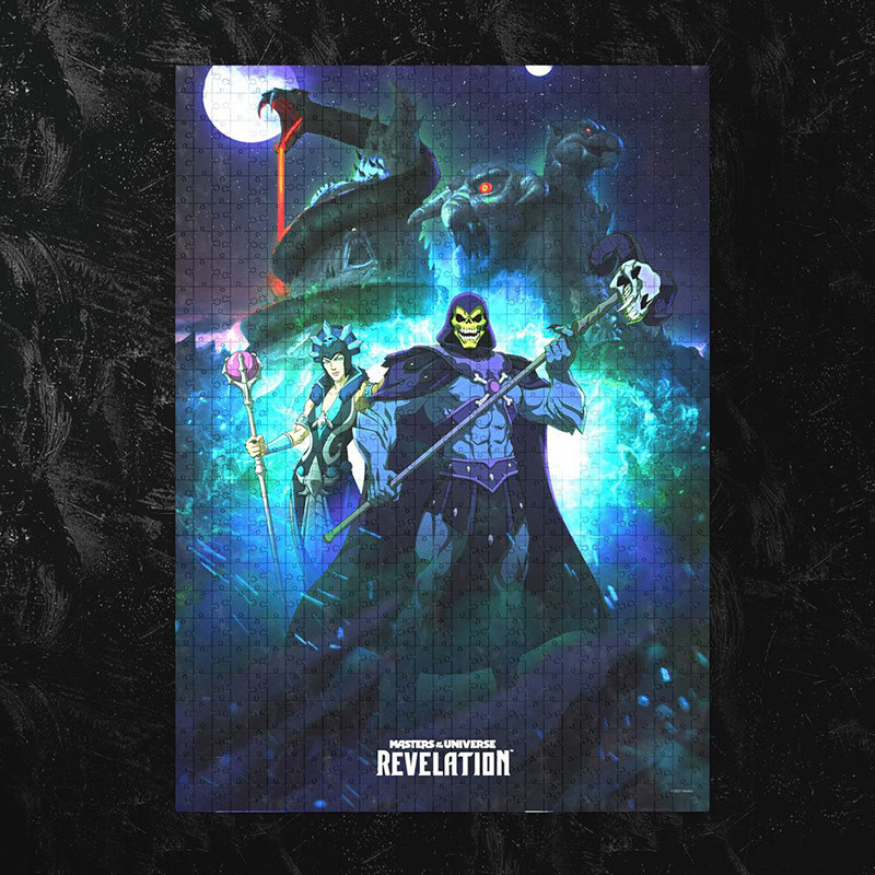 MAITRES DE L'UNIVERS REVELATION Puzzle Skeletor And Evil-Lyn Heo