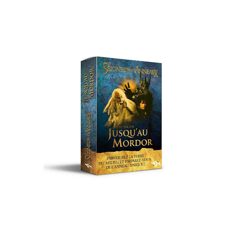 LE SEIGNEUR DES ANNEAUX : Jusqu'au Mordor - Jeu de société 404 Editions LE SEIGNEUR DES ANNEAUX : Jusqu'au Mordor - Jeu de société 404 Editions