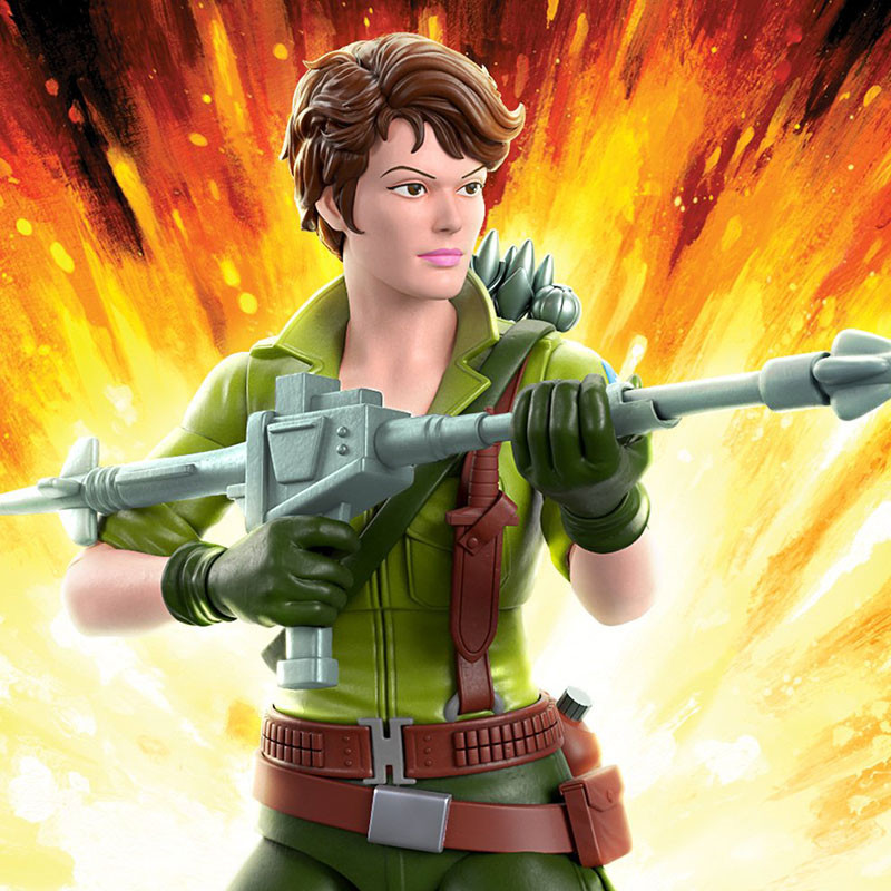 GI JOE Figurine Ultimates Lady Jaye Super7 GI JOE Figurine Ultimates Lady Jaye Super7
