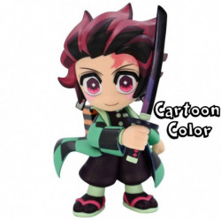  DEMON SLAYER Figurine Tanjiro Kamado Toonize Cartoon Color Furyu