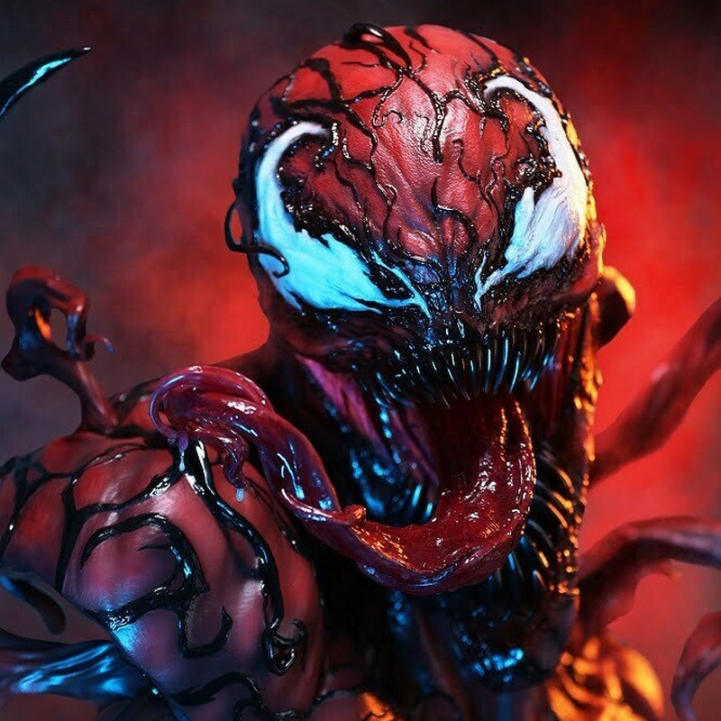 MARVEL Buste Carnage Life Size Queen Studios MARVEL Buste Carnage Life Size Queen Studios