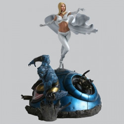 X-MEN VS Sentinel 2 Diorama White Queen & Beast Sideshow