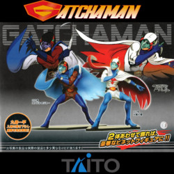  GATCHAMAN Pack Figurines Ken & Joe  Marc & Thierry Taito