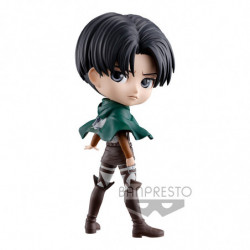  ATTACK ON TITAN Figurine Livai Version A Q Posket Banpresto