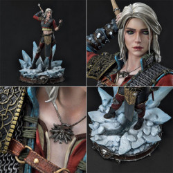  THE WITCHER 3 Wild Hunt Statue Cirilla Fiona Elen Riannon Alternative Outfit Prime 1 Studio