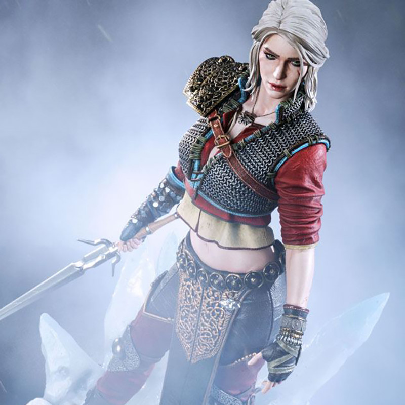 THE WITCHER 3 Wild Hunt Statue Cirilla Fiona Elen Riannon Alternative Outfit Deluxe Bonus Version Prime 1 Studio