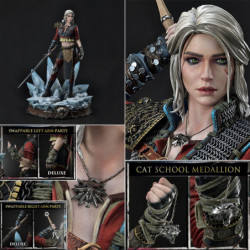  THE WITCHER 3 Wild Hunt Statue Cirilla Fiona Elen Riannon Alternative Outfit Deluxe Bonus Version Prime 1 Studio