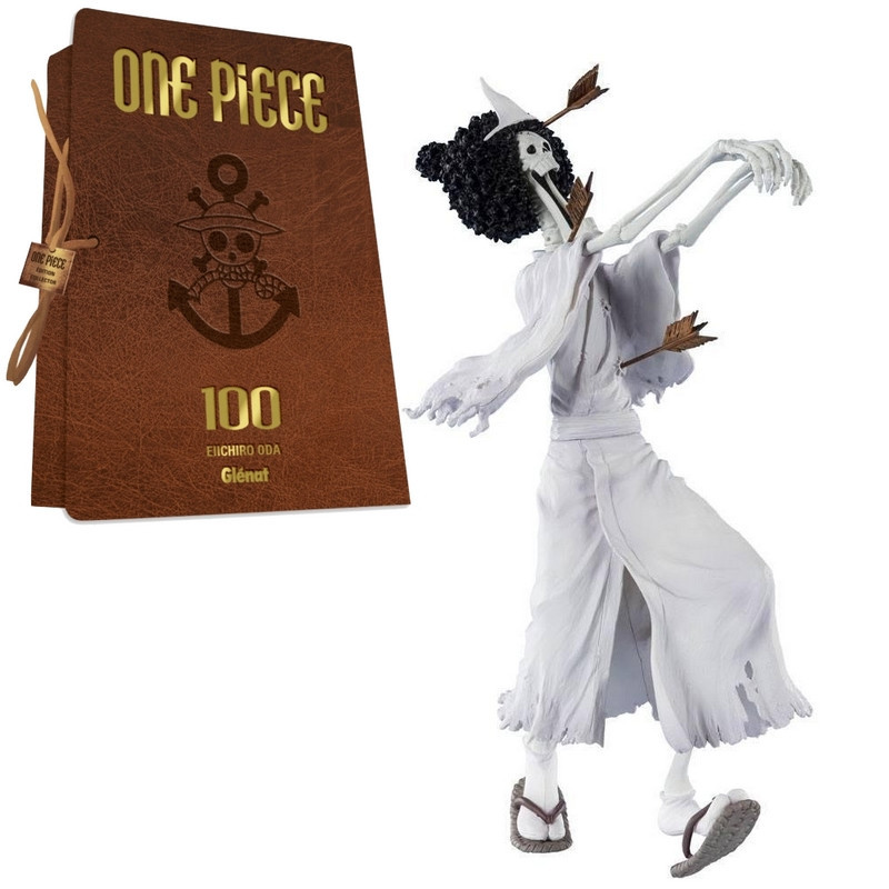 ONE PIECE Pack Noël Tome 100 & Figuarts Zero Honekichi Brook Bandai ONE PIECE Pack Noël Tome 100 & Figuarts Zero Honekichi Brook Bandai