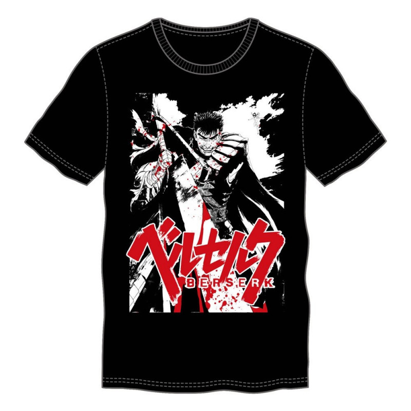 BERSERK T-Shirt Guts Kanji PCMerch BERSERK T-Shirt Guts Kanji PCMerch