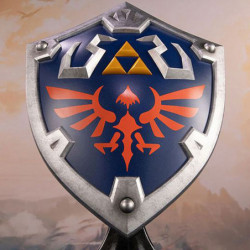 THE LEGEND OF ZELDA Breath Of The Wild Figurine Hylian Shield Standard Edition F4F