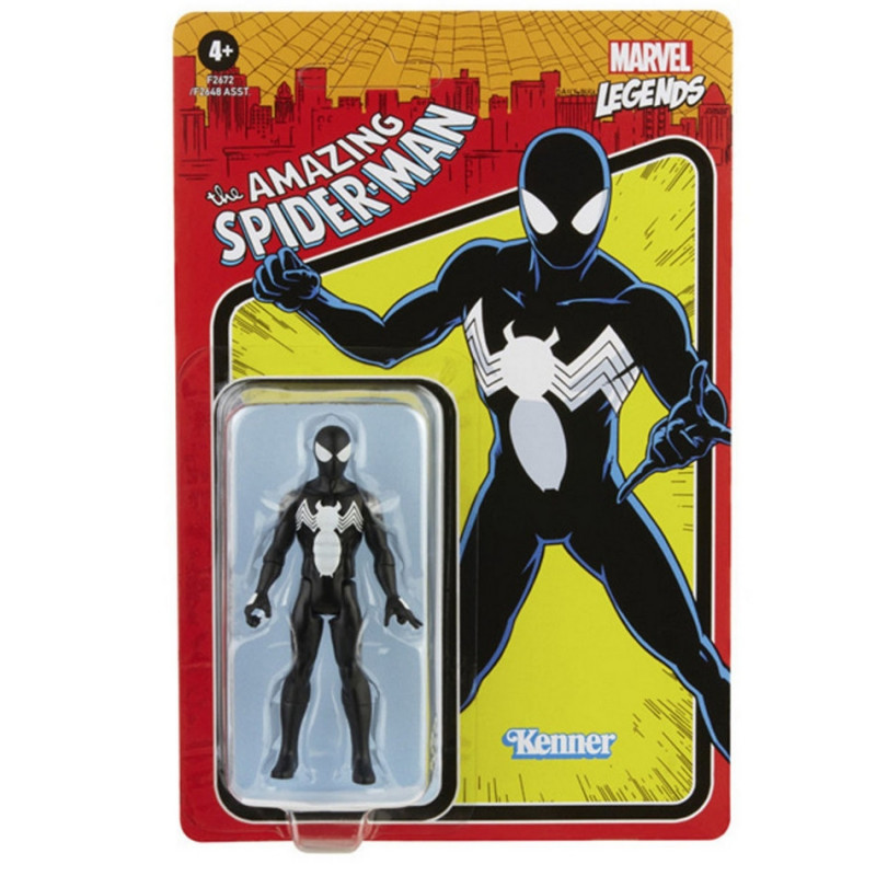 MARVEL LEGENDS Figurine Captain Symbiote Spider-Man Retro Series Hasbro MARVEL LEGENDS Figurine Captain Symbiote Spider-Man Retro Series Hasbro