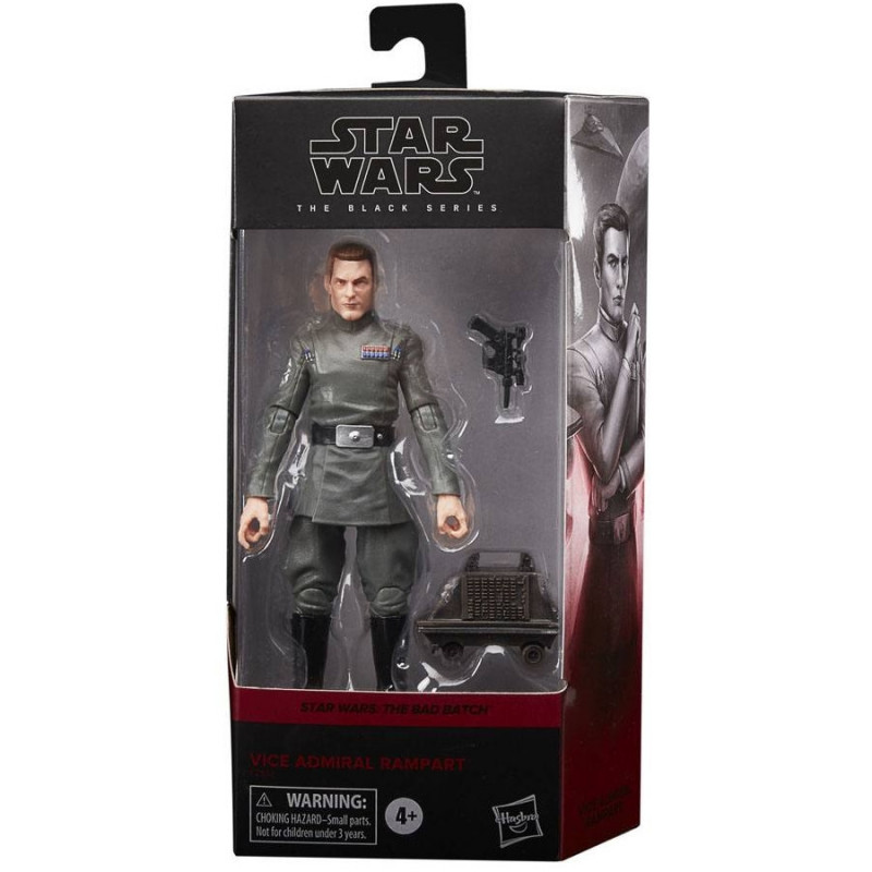 STAR WARS The Bad Batch Figurine Vice Admiral Rampart 2021 Hasbro STAR WARS The Bad Batch Figurine Vice Admiral Rampart 2021 Hasbro