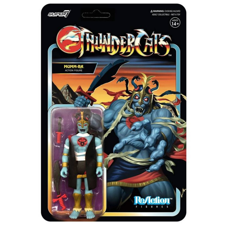 COSMOCATS Figurine ReAction Mumm-Ra Super7 COSMOCATS Figurine ReAction Mumm-Ra Super7