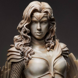 DC COMICS Statue Wonder Woman Museum Line Queen Studios