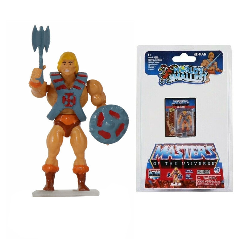 MAITRES DE L'UNIVERS Action Micro Figures Musclor Super Impulse