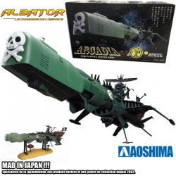  ALBATOR 84 Vaisseau Arcadia Aoshima SGM-01 die-cast