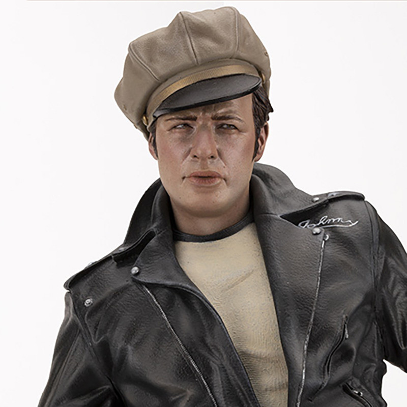 MARLON BRANDO With Bike Statue Inifinite Statue MARLON BRANDO With Bike Statue Inifinite Statue