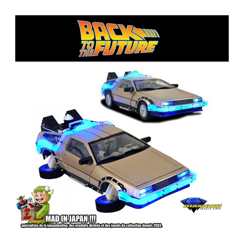 RETOUR VERS LE FUTUR II Delorean 115ème Diamond Select Toys Version Exclusive