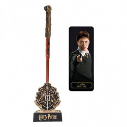 HARRY POTTER Stylo Baguette Magique & Présentoir Harry Potter Cinereplicas