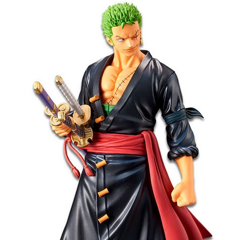 ONE PIECE Figurine Zoro Wanokuni Grandline Men DXF Banpresto ONE PIECE Figurine Zoro Wanokuni Grandline Men DXF Banpresto