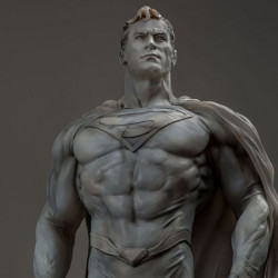 DC COMICS Statue Superman Museum Line Queen Studios