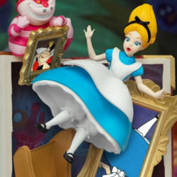 ALICE AU PAYS DES MERVEILLES Diorama D-Stage Story Book Series Alice Beast Kingdom