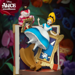  ALICE AU PAYS DES MERVEILLES Diorama D-Stage Story Book Series Alice Beast Kingdom