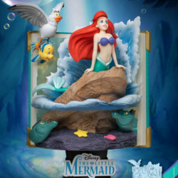 LA PETITE SIRENE Diorama D-Stage Story Book Series Ariel Beast Kingdom