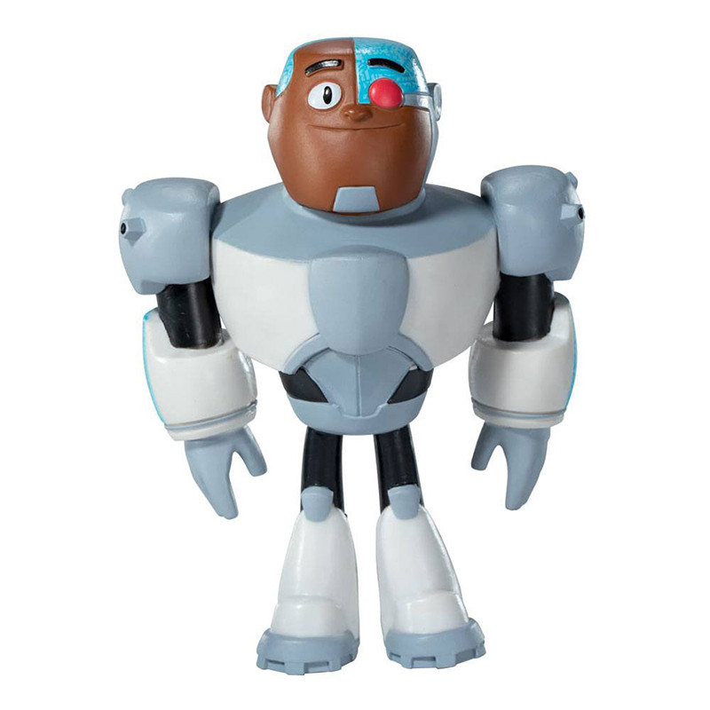TEEN TITANS GO! Figurine Bendyfigs Cyborg The Noble Collection TEEN TITANS GO! Figurine Bendyfigs Cyborg The Noble Collection